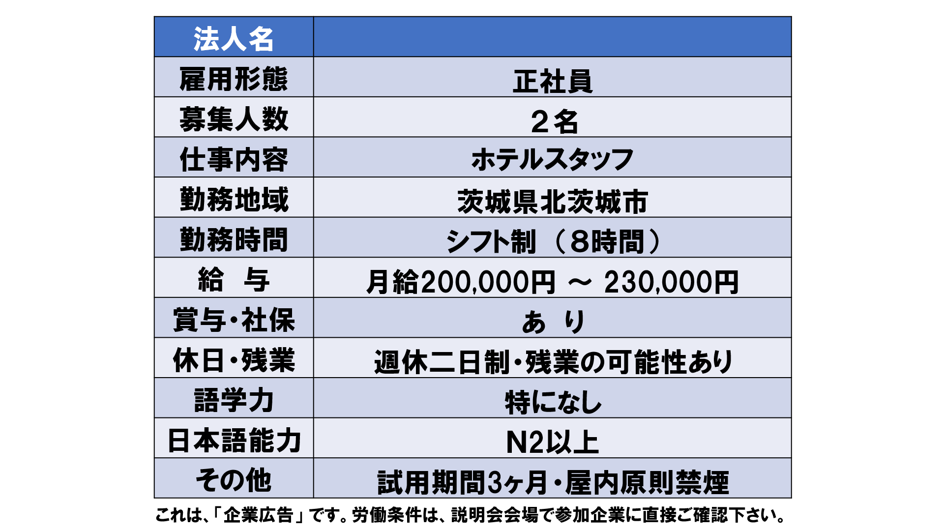 仕事、バイト、正社員